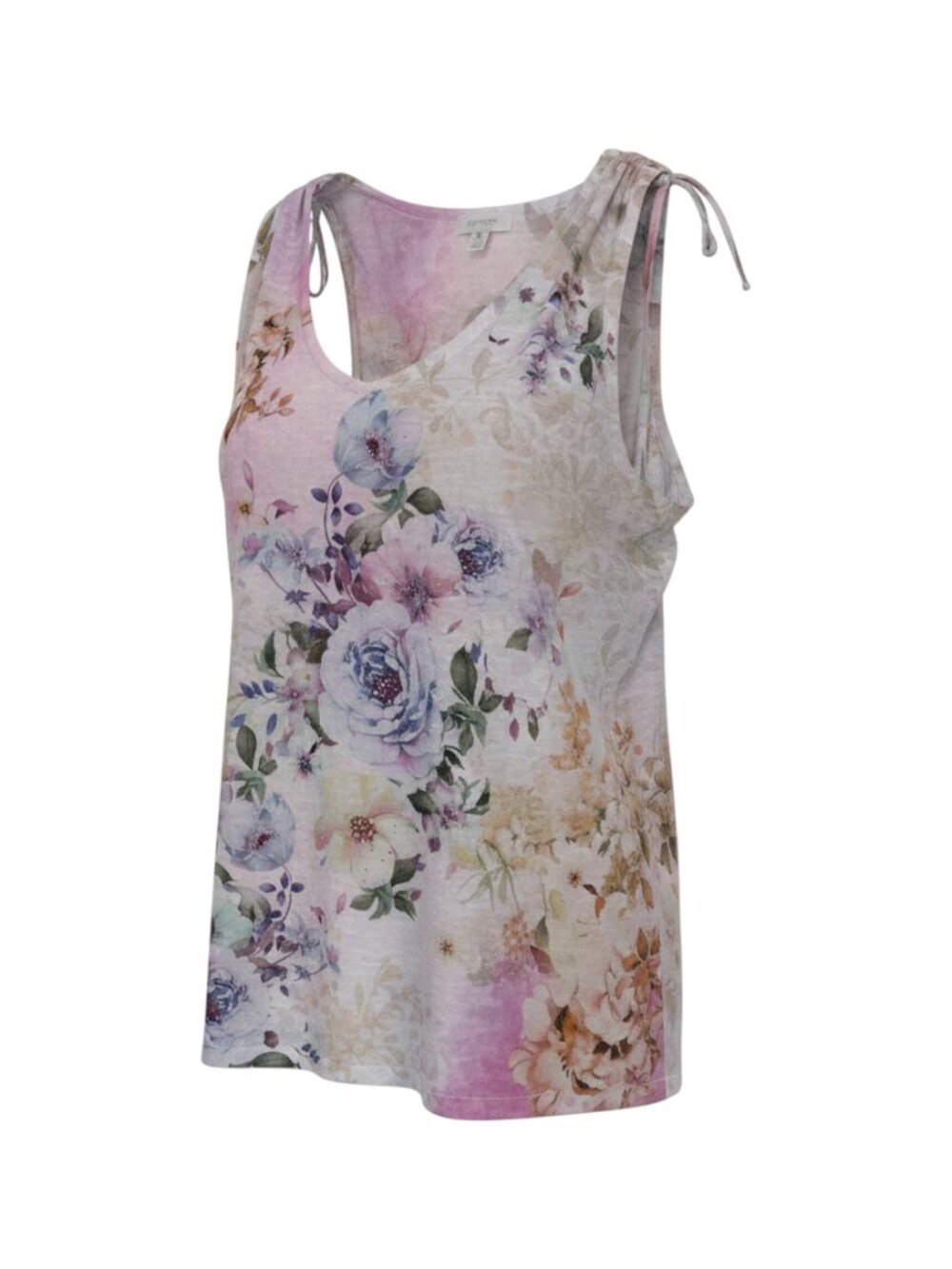 Concepts Multi Women's Floral Sleeveless Blouse XXL